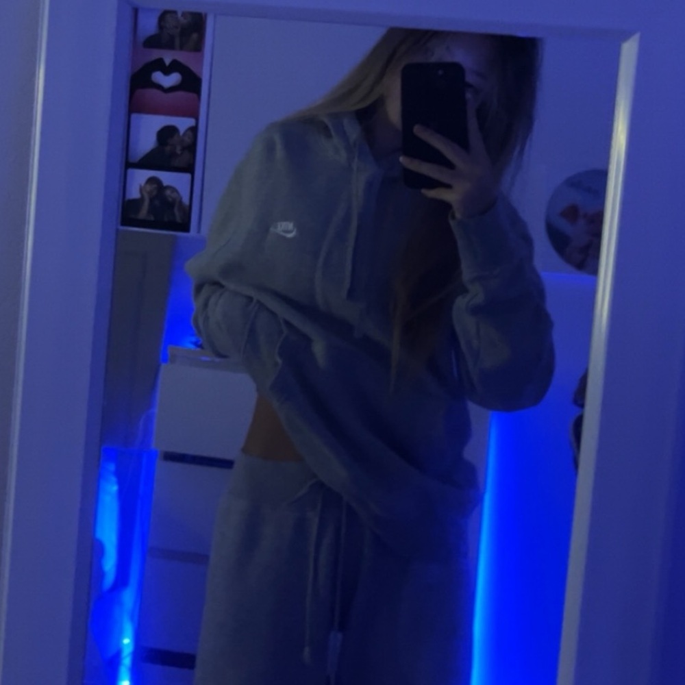 Grey Nike hoodie